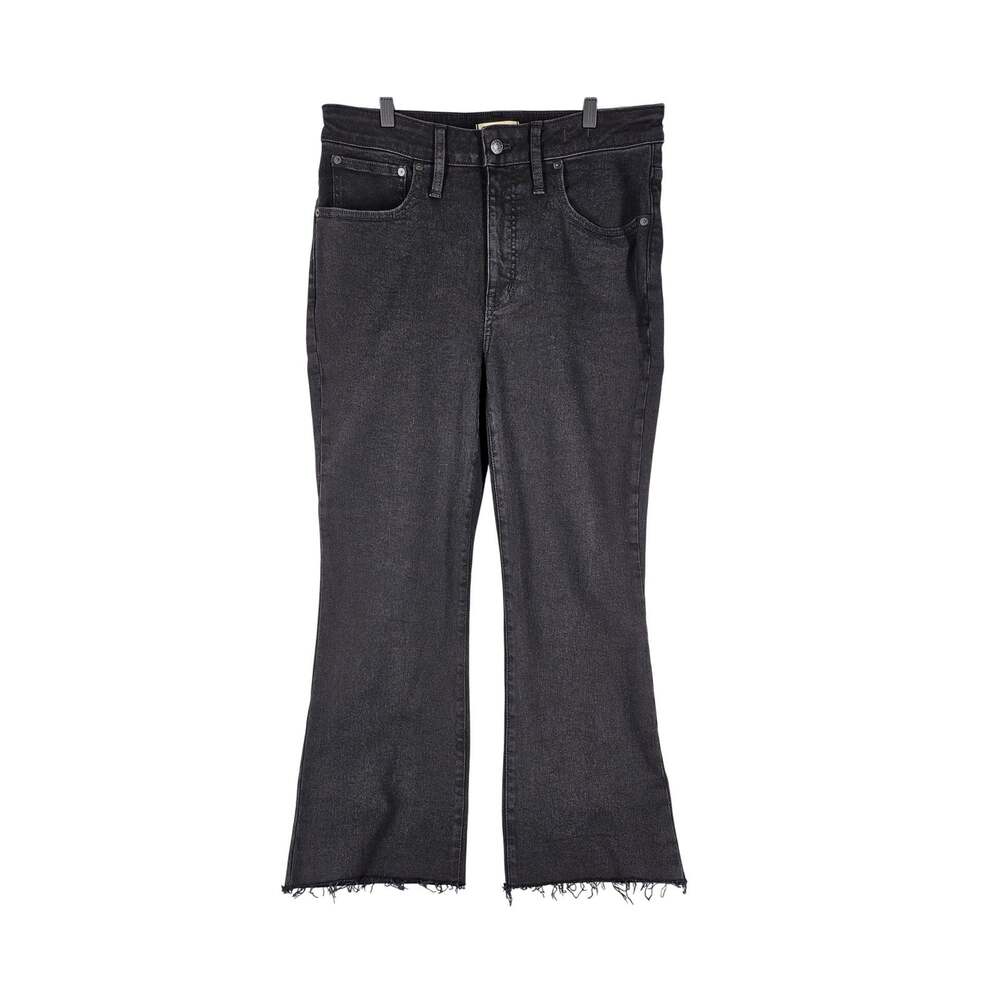 MADEWELL CALI DEMI-BOOT WOMEN'S BLACK JEAN - SIZE 14W - WITH MAGIC POCKETS - NWT